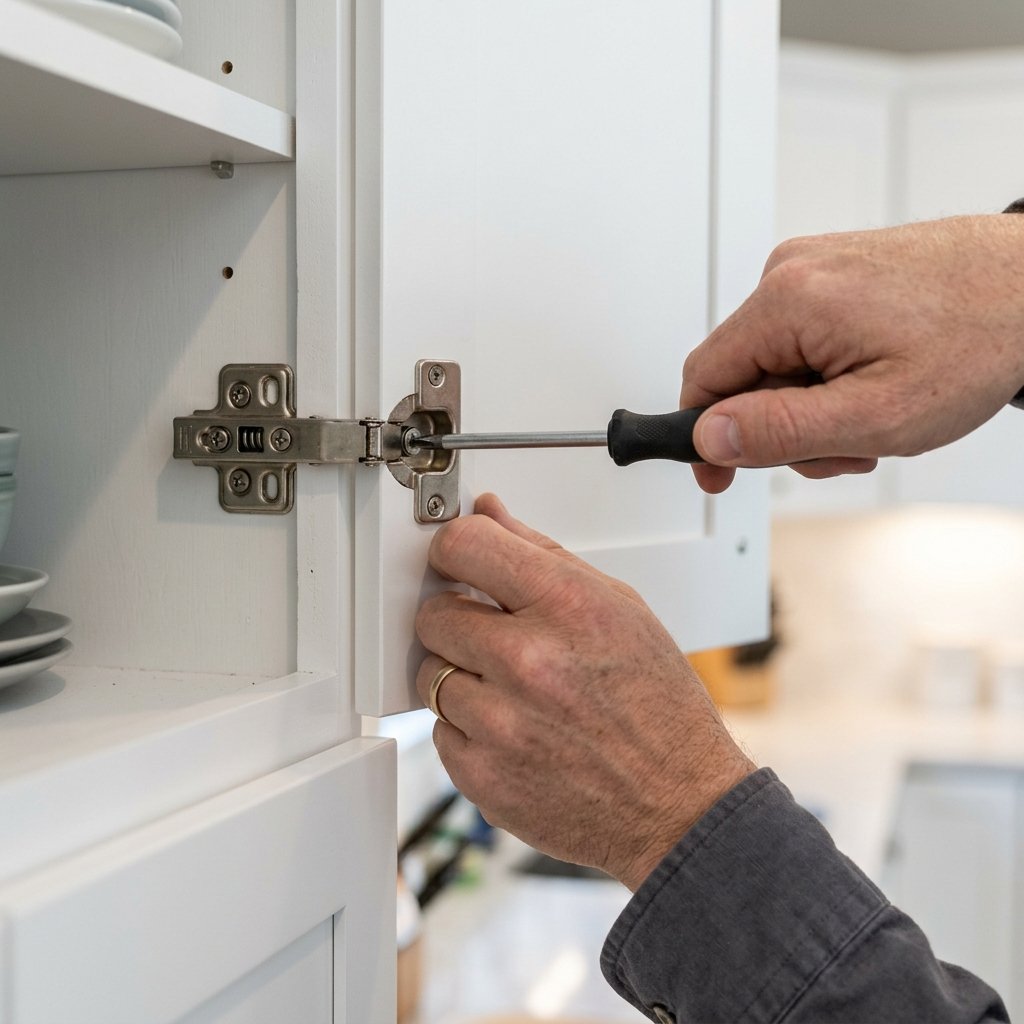 DIY Guide: Adjusting Sagging Kitchen Cabinet Doors