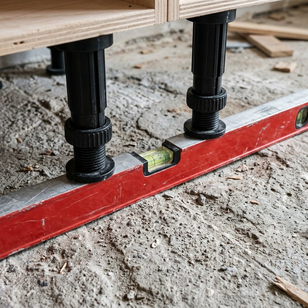 How to Level IKEA Metod Cabinets on Uneven Albany Floors