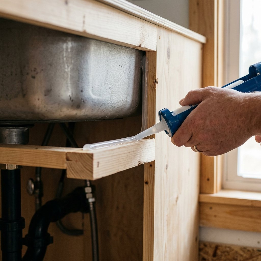 Preventing Water Damage: How to Seal Under-Sink Kitchen Cabinets