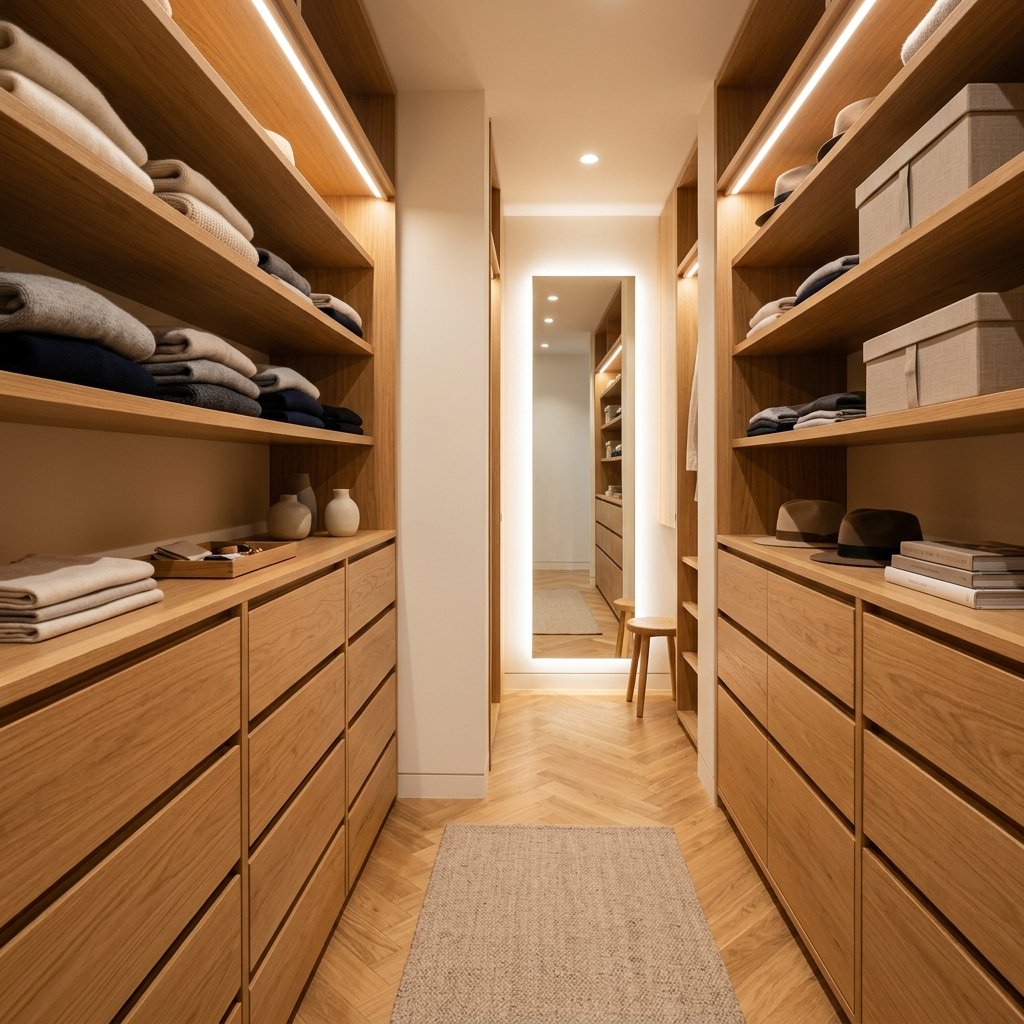 Walk-In Wardrobe Drawer Units: Organizing Your Dressing Room Array